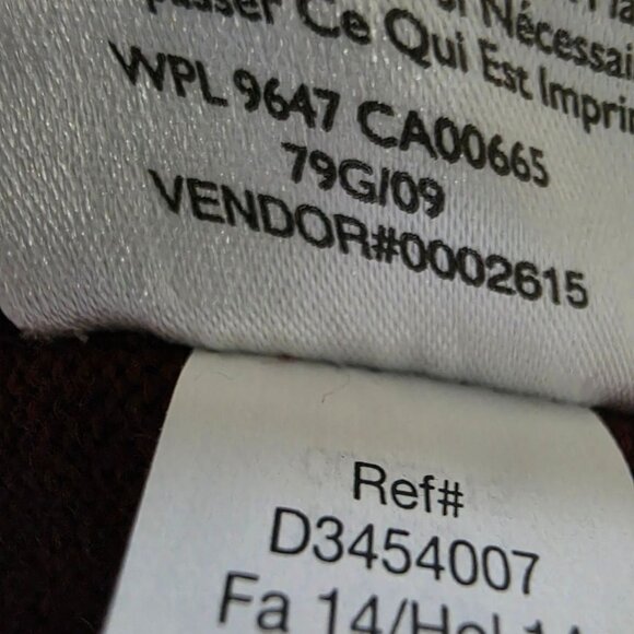 Eddie Bauer Men's XL Cotton Merino Wool Half Zip Pullover Sweater NWT - Picture 9 of 9